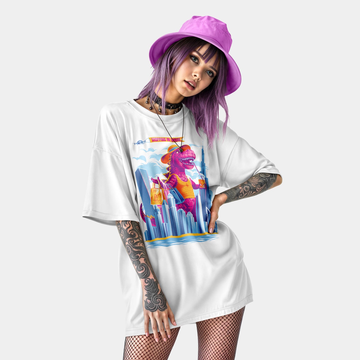 T-shirt "Shopping in Dubai"