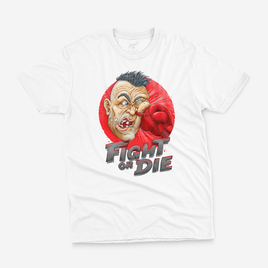 Fight or Die Boxing Graphic T-Shirt – Unisex Cotton Tee