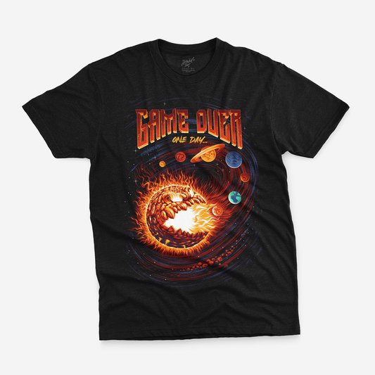 Pacman: Game Over – Retro Gaming Graphic T-Shirt