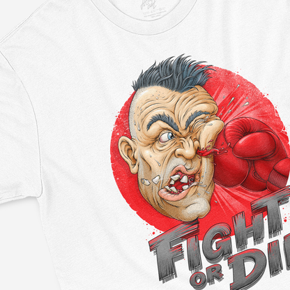 Fight or Die Boxing Graphic T-Shirt – Unisex Cotton Tee