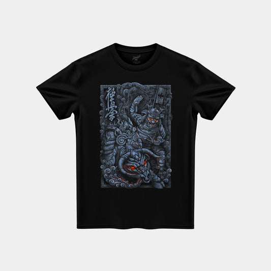 Demon Samurai – Japanese Warrior Graphic T-Shirt
