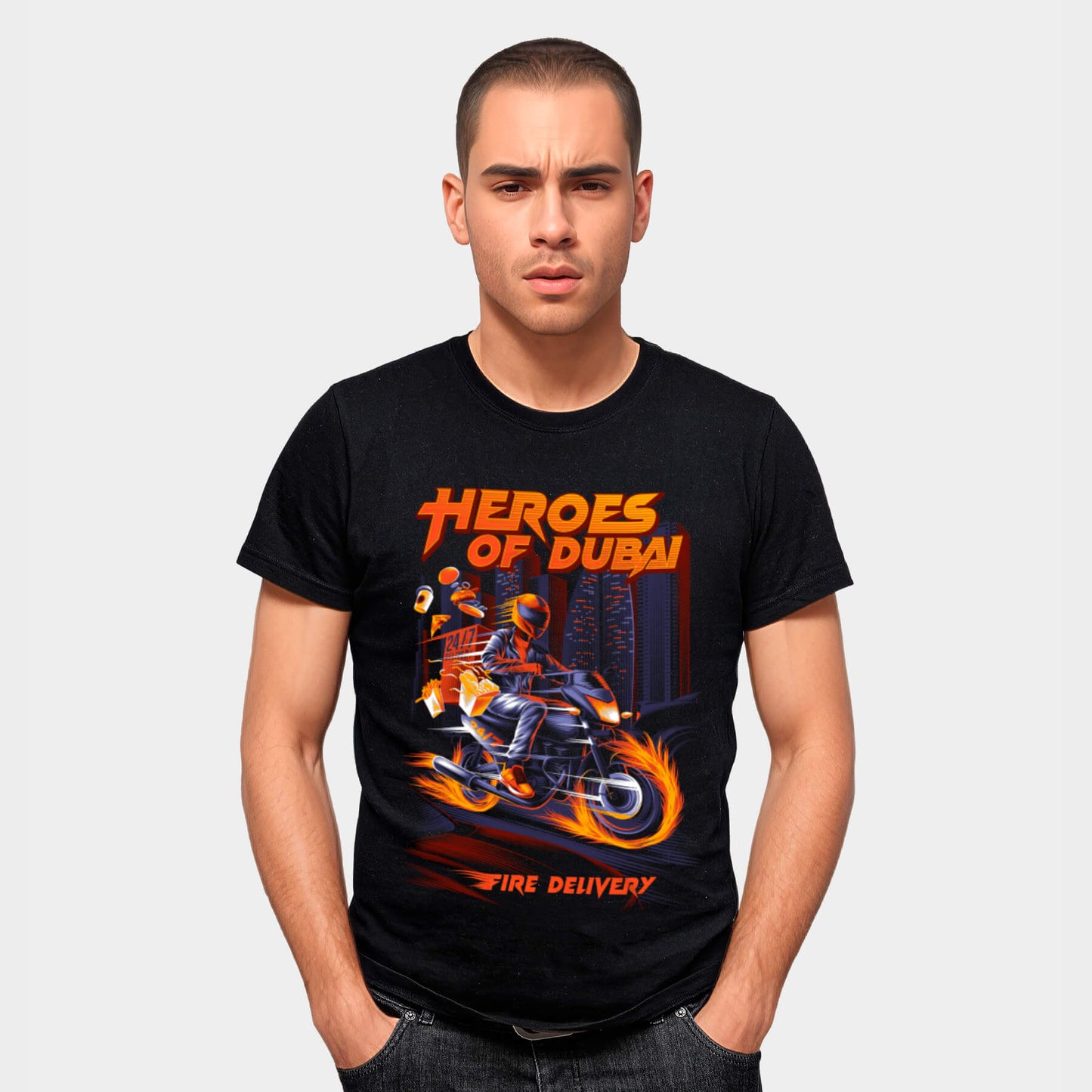 T-shirt "Heroes of Dubai"