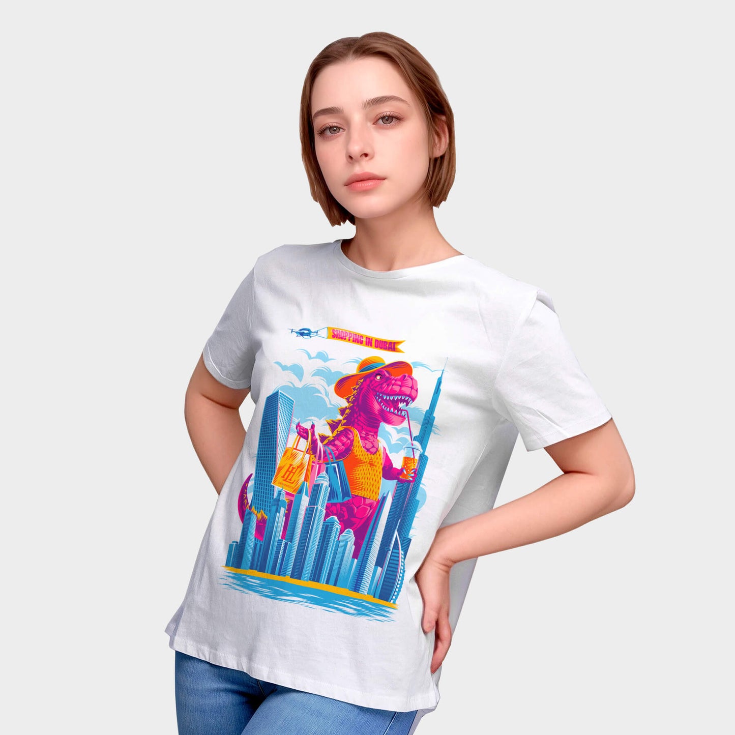 T-shirt "Shopping in Dubai"