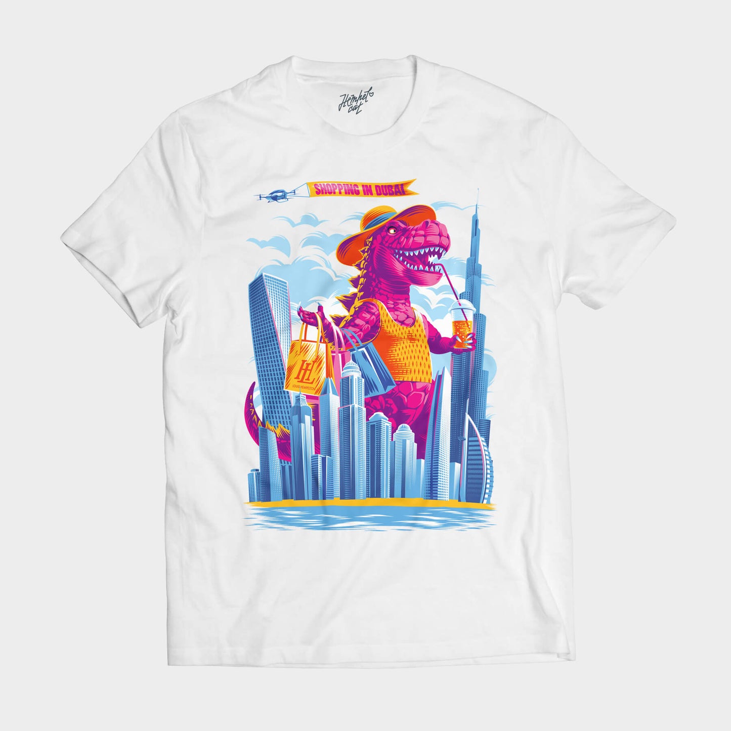 T-shirt "Shopping in Dubai"